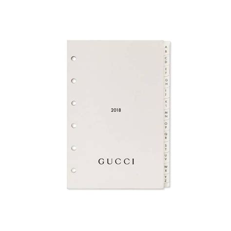 gucci agenda refill.